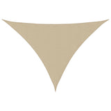 Sun Shade Sail Beige 7x5x5 m 100% Polyester Oxford 4000967