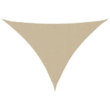 ZNTS Sun Shade Sail Beige 7x5x5 m 100% Polyester Oxford 4000967