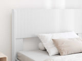 Bed Frame with Storage and Headboard White 75 x 190 cm 3414347