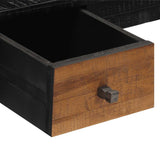 Desk 117x56.5x75 cm Solid Reclaimed Teak 358528