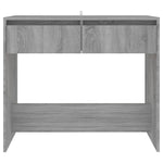 Console Table Grey Sonoma 89x41x76.5 cm Engineered Wood 813000