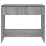 Console Table Grey Sonoma 89x41x76.5 cm Engineered Wood 813000