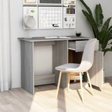 Desk Grey Sonoma 100x50x76 cm Engineered Wood 815421