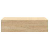 TV Cabinet with LED Lights Sonoma Oak 60x35x15.5 cm 842890