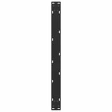 Coffee Table Legs U-Shaped 2 pcs Black 70x cm Steel 4013164