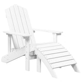 Garden Chair White HDPE Standard 318645