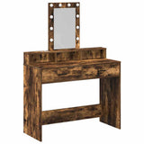 Dressing Table Brown 100 x 41 x 140 cm Engineered Wood 865176