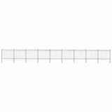 Garden Fence with Spear Top Steel 1603.5x150 cm Black 277637