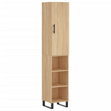 Highboard Sonoma Oak 34.5x34x180 cm Engineered Wood 3199004