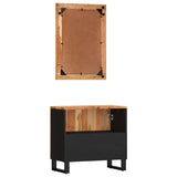 2 Piece Bathroom Furniture Set Solid Wood Acacia 3200634