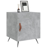 Bedside Cabinets 2 pcs Concrete Grey 40x40x50 cm Engineered Wood 827509
