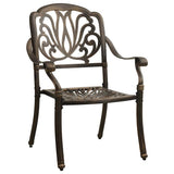 3 Piece Bistro Set Cast Aluminium Bronze 3070571