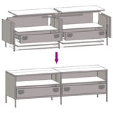 TV Cabinet Black 135x39x43.5 cm Cold-rolled Steel 851334