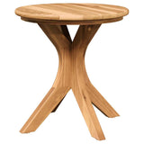 Side Table Brown 40 x 40 x 41 cm Solid Teak Wood 42006357