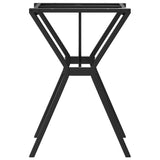 ZNTS Dining Table Legs Y-Frame 60x50x73 cm Steel 357929