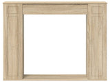 Fireplace Surround Sonoma 100 x 20 x 100 cm Engineered Wood 8006617