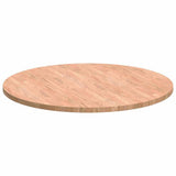 Table Top Light Brown 90 x 2.5 cm Solid Oak Wood 42016005
