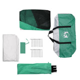Pool Tent with Removable Fly & Mesh Walls Sea Green 510x510 cm 4100635