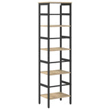 Bookshelf Sonoma Oak 40 x 29.5 x 149 cm Engineered Wood 883911