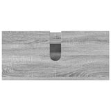 Bathroom Furniture Set with Drawer with Shelf 2 pcs Grey Sonoma 3393019