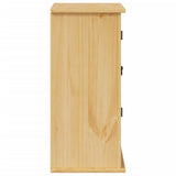 Bathroom Wall Cabinet Corona 70x33x71.5 cm Solid Wood Pine 4013406