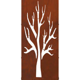 Firewood Rack 40x30x80 cm Weathering Steel 864230