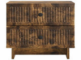 Bedside Cabinet 2 pcs Smoked Oak 43 x 34.5 x 47.5 cm 893846