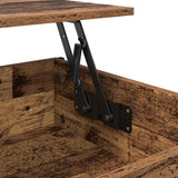 Coffee Table Old Wood 100 x 55 x 48.5 cm Engineered Wood 883035