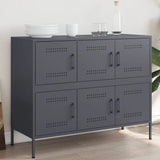 Sideboard Anthracite 100.5x39x79 cm Steel 843098