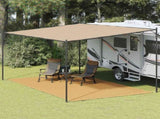 Tent Carpet Sand 300x500 cm HDPE 4002301