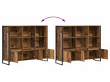 Book Cabinet 2 pcs Old Wood 99.5 x 30 x 108 cm Engineered Wood 3403026