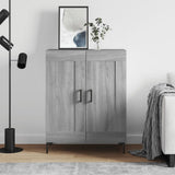 Sideboard Grey Sonoma 69.5x34x90 cm Engineered Wood 830202