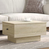 Coffee Table Sonoma Oak 60x45x31 cm Engineered Wood 848082