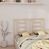 Bed Headboard 156x4x100 cm Solid Wood Pine 818825