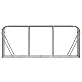 Log Holder Anthracite 234x45x100 cm Galvanised Steel 364565