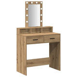 Dressing Table Brown 79 x 41 x 140 cm Engineered Wood 865171