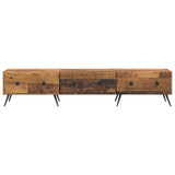 TV Cabinet Old Wood 147 x 34.5 x 30 cm Engineered Wood 895633