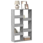 Bookcase Grey Sonoma 100x33x155.5 cm Engineered Wood 3309398