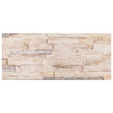 3D Wall Panels 14 pcs White and Red 100x25 cm EPS 4008554