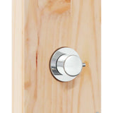 Outdoor Shower 214.5 cm Solid Pine Wood and Stainless Steel 886344
