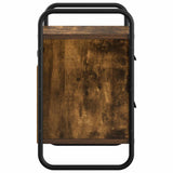 Hanging Bedside Cabinet Smoked Oak 40 x 30 x 50 cm 8013546