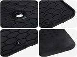 Car Mat 4 pcs Black suitable for Toyota C-HR Hybrid 2023 42029112