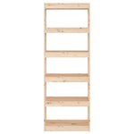 Book Cabinet/Room Divider 60x30x167.5 cm Solid Wood Pine 808173