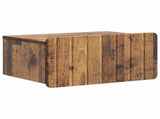 Wall-Mounted Bedside Cabinet 2 pcs Old Wood 49 x 34.5 x 24 cm 898292