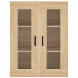 Wall Mounted Cabinet Sonoma Oak 69.5x34x90 cm 828487