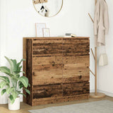 Sideboard Old Wood 100x35x99 cm Engineered Wood 3328496
