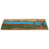 Rectangular Table Top 60x90 cm 25-27 mm Solid Reclaimed Wood 286055