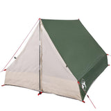 Camping Tent A-Frame 2-Person Green Waterproof 94755