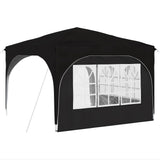 Pop-up Party Tent 290 x 290 x 245 cm Black 42019865
