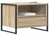Bedside Table Sonoma 50 x 39.5 x 50 cm Engineered Wood 886668